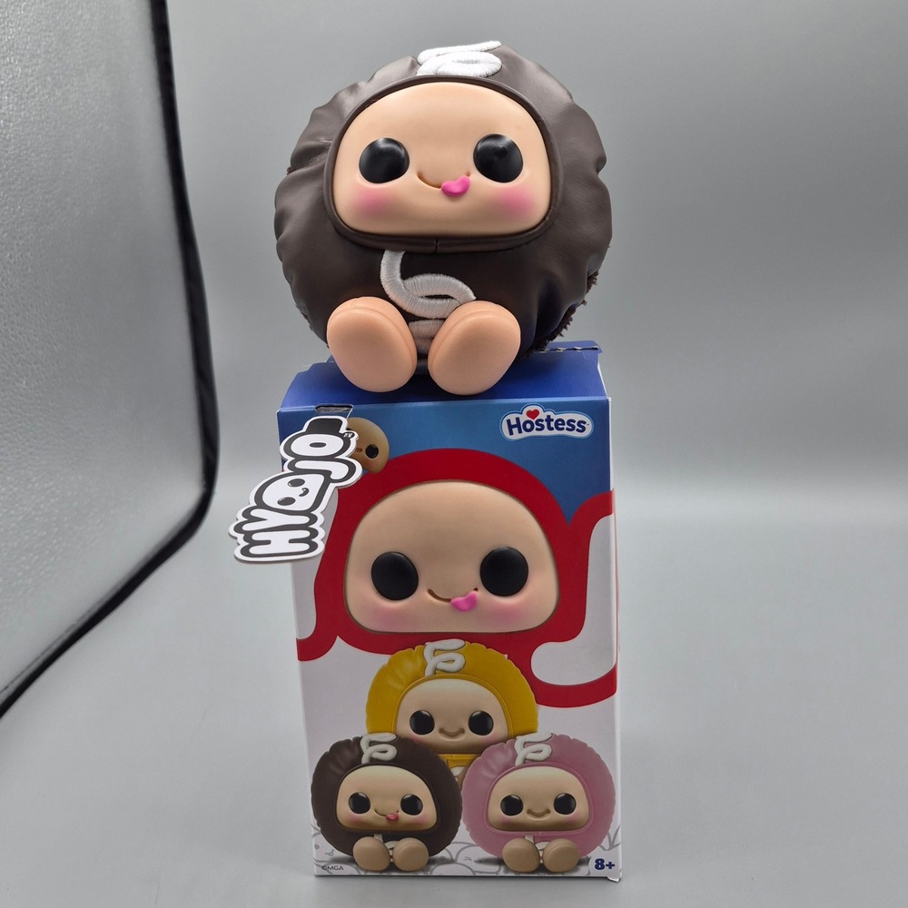 MGA Hyojo Hostess CupCake Scented Plush Vinyl‎ Figure Brown 2023 599739C3